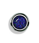 Akzentz Gel-Play Dazzle Sapphire professional nail art gel in open jar