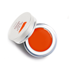 Akzentz Gel-Play Paint Orange professional nail art gel in open jar
