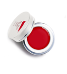 Akzentz Gel-Play Paint Red professional nail art gel in open jar