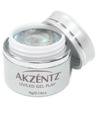 Akzentz Gel-Play Mermaid Tidal Teal open gel jar