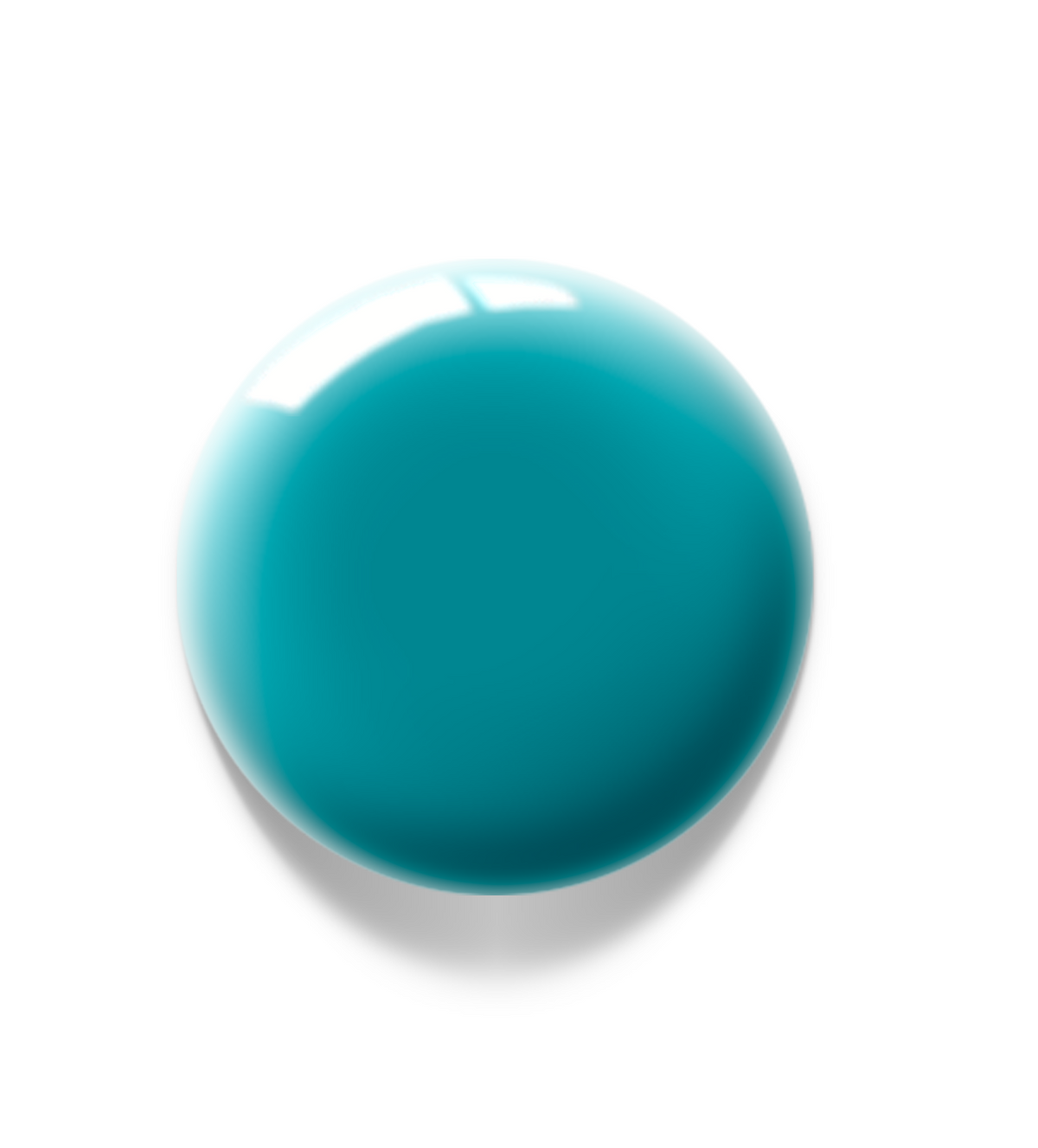Akzentz Luxio Brazen large round gel color swatch