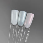 Akzentz Luxio Halo shown in the Aura, Halo, and Crystal color swatch set