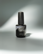 Akzentz Luxio Halo 15 mL gel bottle in manufacturer lifestyle imagery
