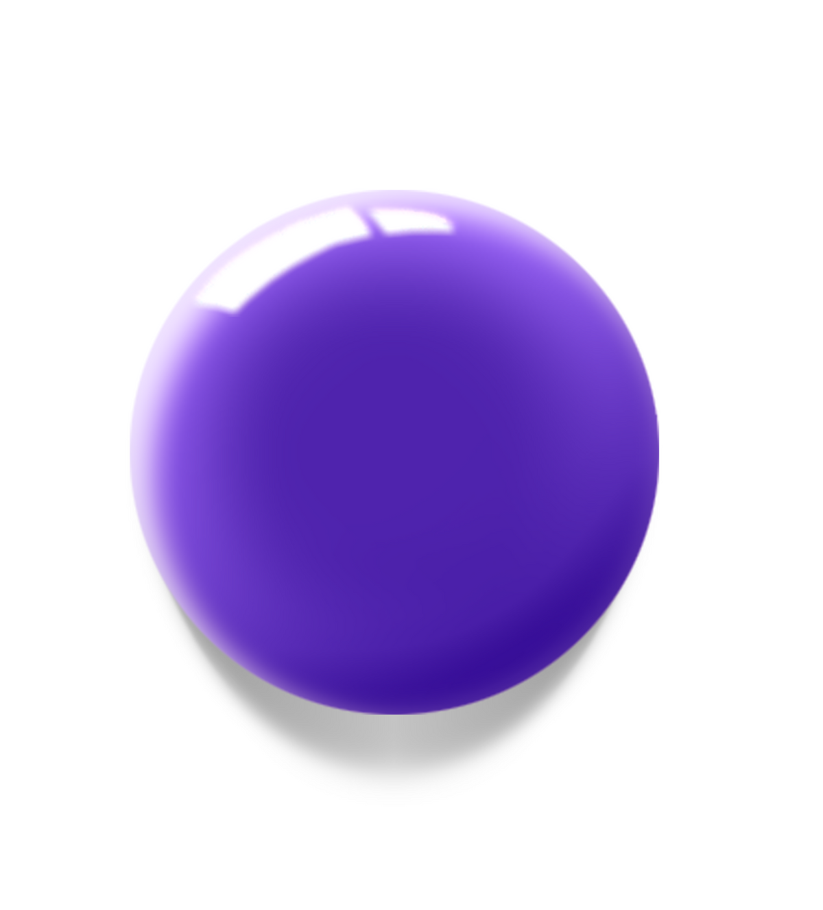 Akzentz Luxio Icon large round gel color swatch