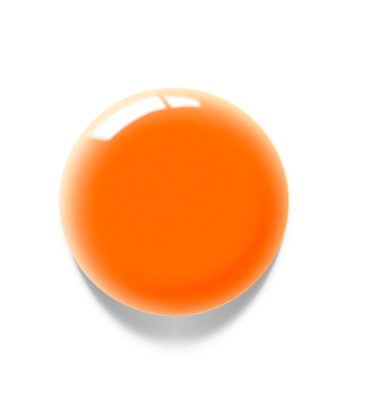 Akzentz Luxio Shock large round gel color swatch