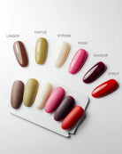 Akzentz Luxio Strut gel color and finish