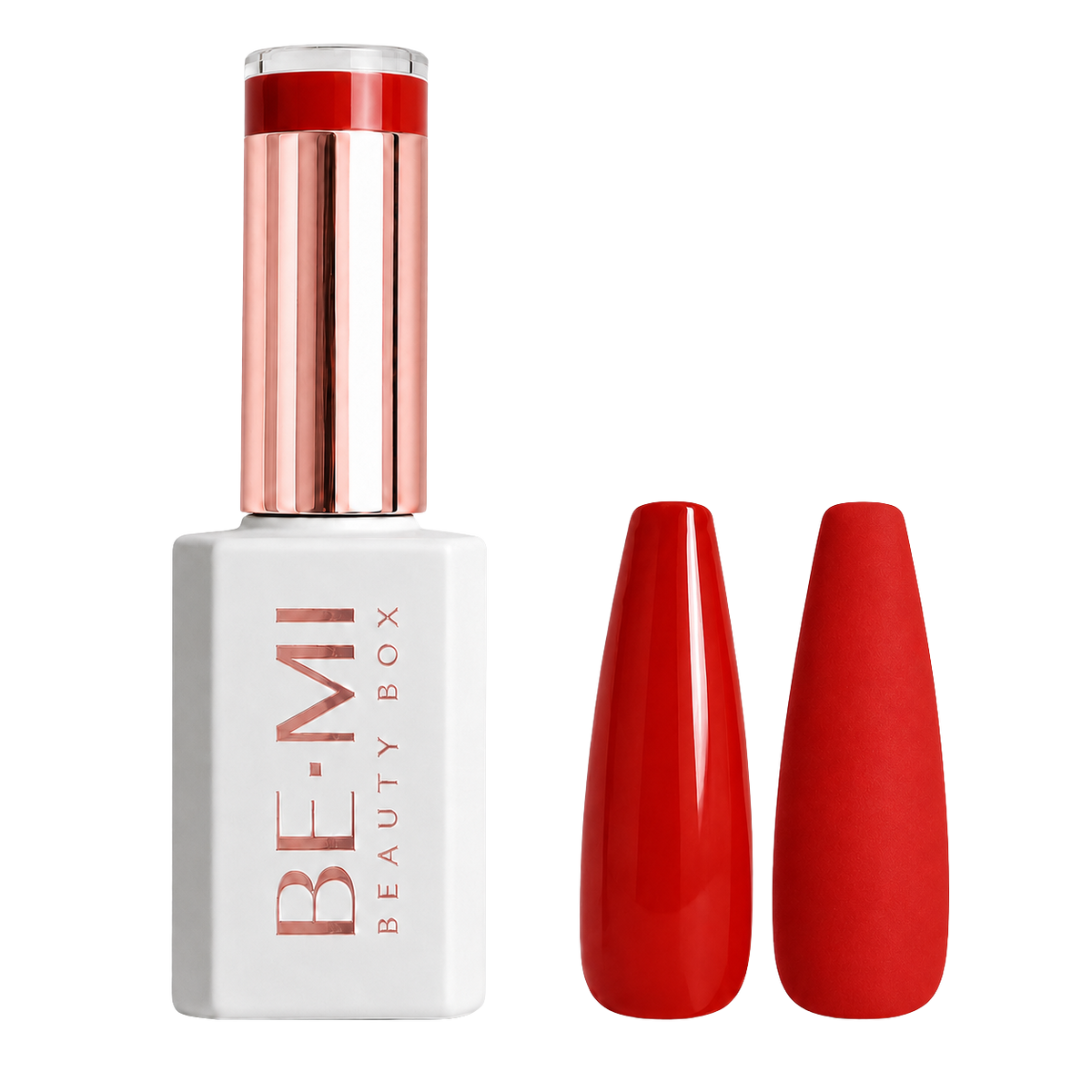 BEMI Beauty Box Creami Mod Mode 014 15ml gel polish bottle and colour swatches
