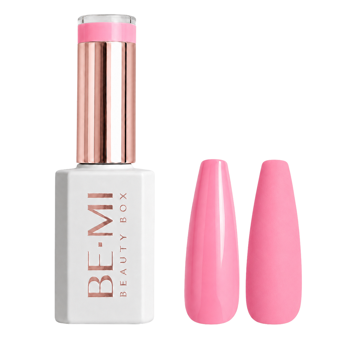 BEMI Beauty Box Creami Mod Mode 023 15ml gel polish bottle and colour swatches