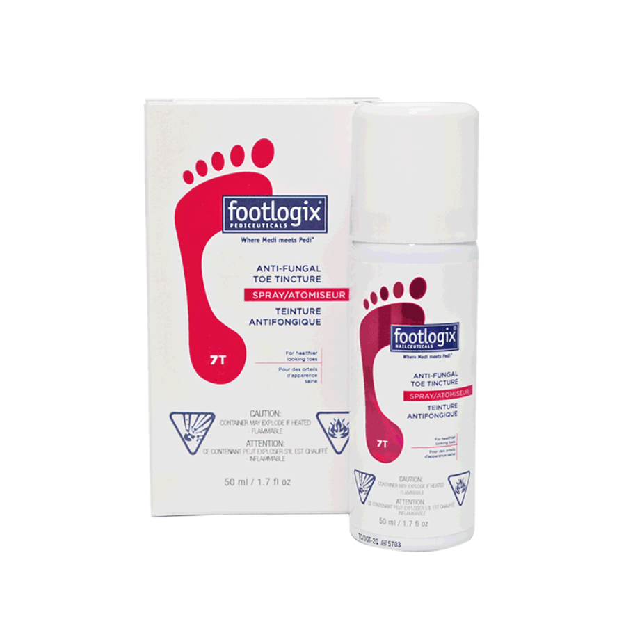 Footlogix Anti-Fungal Toe Tincture Spray 50ml antifungal toe tincture spray box