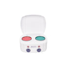 Satin Smooth Double Wax Warmer open view showing two independent warming wells