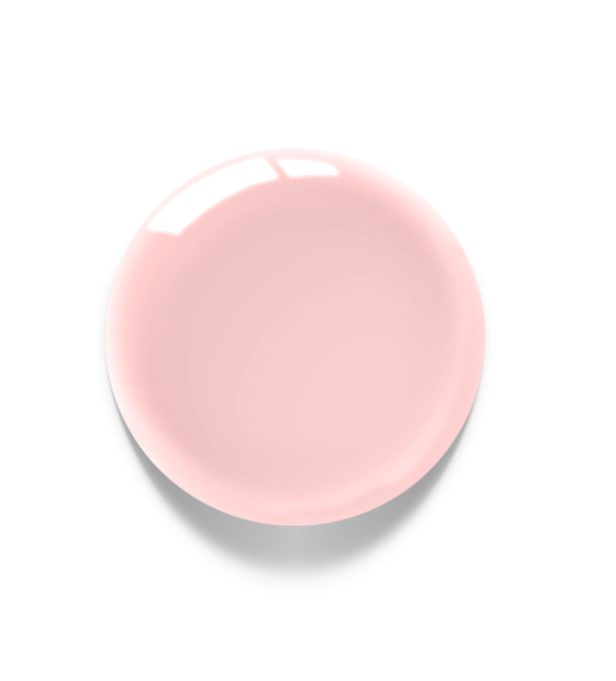 Akzentz Luxio Demure large round gel color swatch