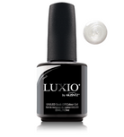 Akzentz Luxio Halo 15 mL gel bottle with color swatch