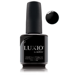 Akzentz Luxio Noir 15 mL color gel bottle with swatch
