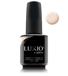 Akzentz Luxio Shy 15 mL color gel bottle with swatch
