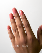 Akzentz Luxio Soleil 15 mL color gel bottle with swatch