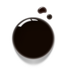 Akzentz Luxio Suspicion large round dark chocolate gel color swatch