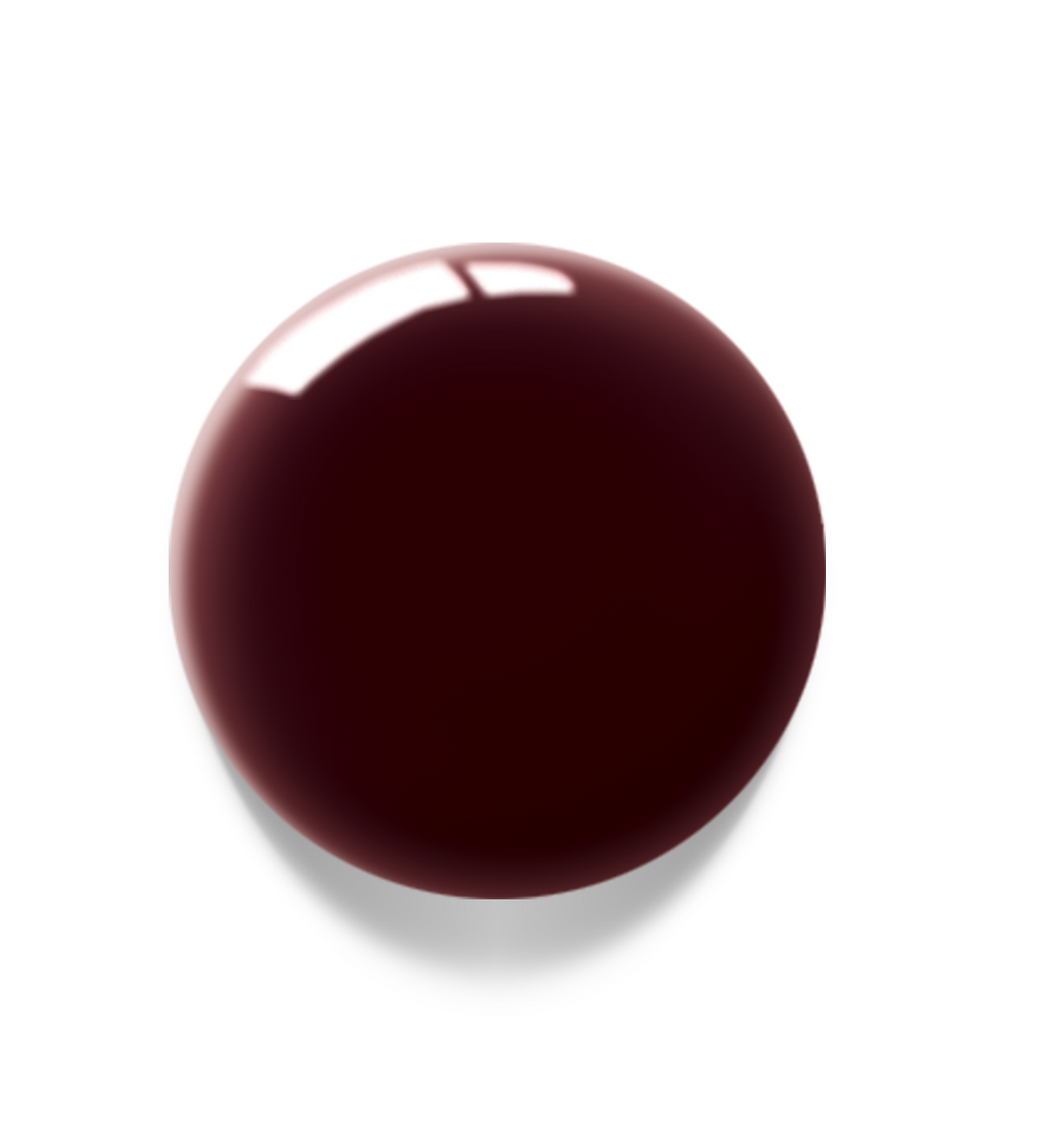 Akzentz Luxio Vamp large round gel color swatch