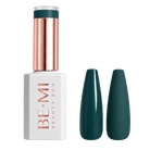 BEMI Creami Abyss O10 deep dark teal gel polish bottle.