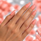 BEMI Creami Bake Me Blush SS05 nails in a color photo.