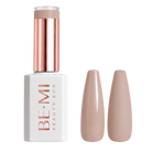 BEMI Creami Barely SN05 sheer beige nude gel polish bottle.