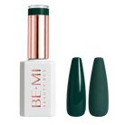BEMI Creami Evermore F11 deep forest green gel polish bottle.