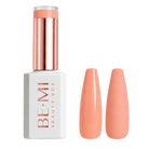 BEMI Creami Guava O15 soft peach coral gel polish bottle.
