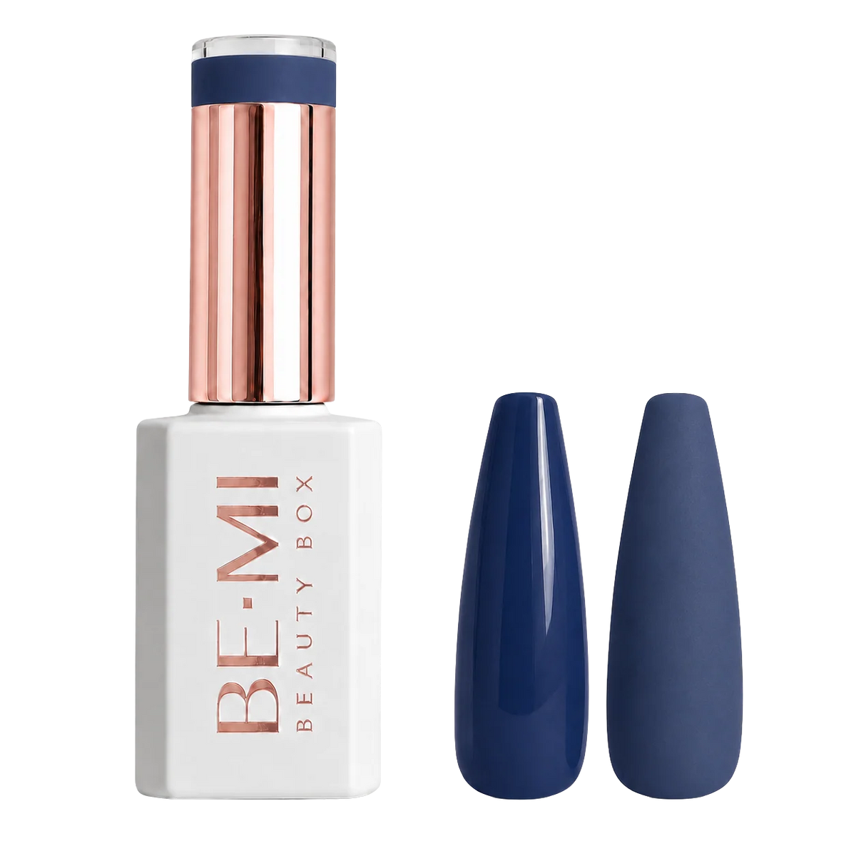 BEMI Beauty Box Creami Nocturne F07 15ml gel polish bottle and color swatches