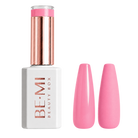 BEMI Creami Popstar O27 bright warm pink gel polish bottle.