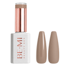 BEMI Creami Praline N07 warm cocoa taupe gel polish bottle.