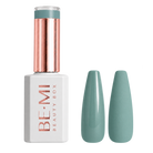 BEMI Creami Tidal P04 muted blue teal gel polish bottle.