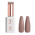 BEMI Creami Tryst N06 muted rose brown gel polish bottle.