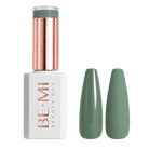 BEMI Beauty Box Creami Wildling F01 15ml gel polish bottle and color swatches