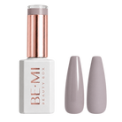BEMI Creami Wisp P02 soft gray taupe gel polish bottle.