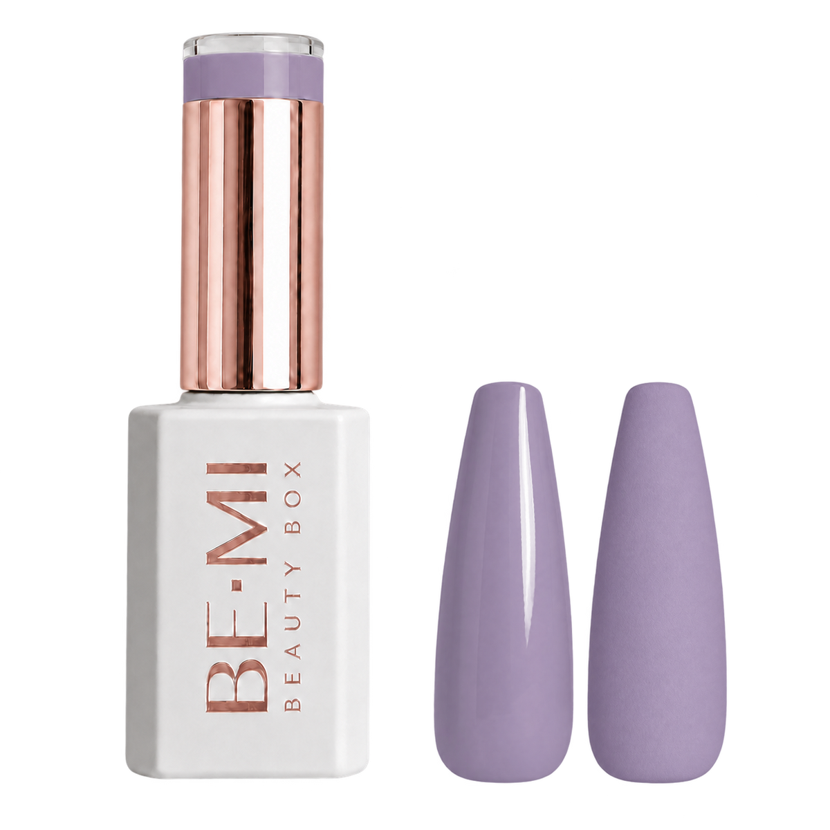 BEMI Creami Wisteria O20 pale dusty lilac gel polish bottle.