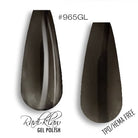 Phat Kat Black Glass #965GL gel polish color swatches